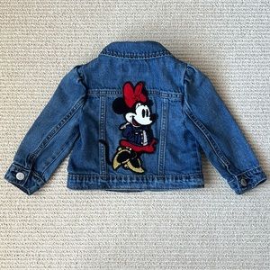 Baby GAP Disney Minnie Mouse Denim Icon Jean Jacket
